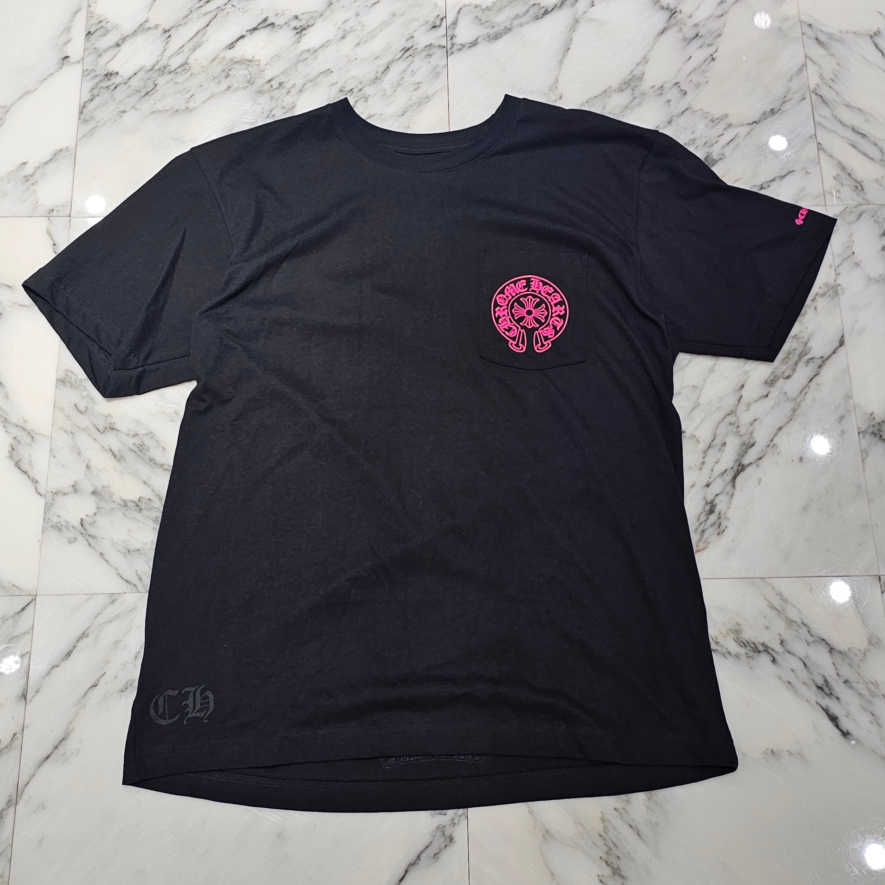 CHROME HEARTS 2025AW Pink Horseshoe Tee Size L クロムハーツ ピンク ホースシュー Tシャツ サイズL